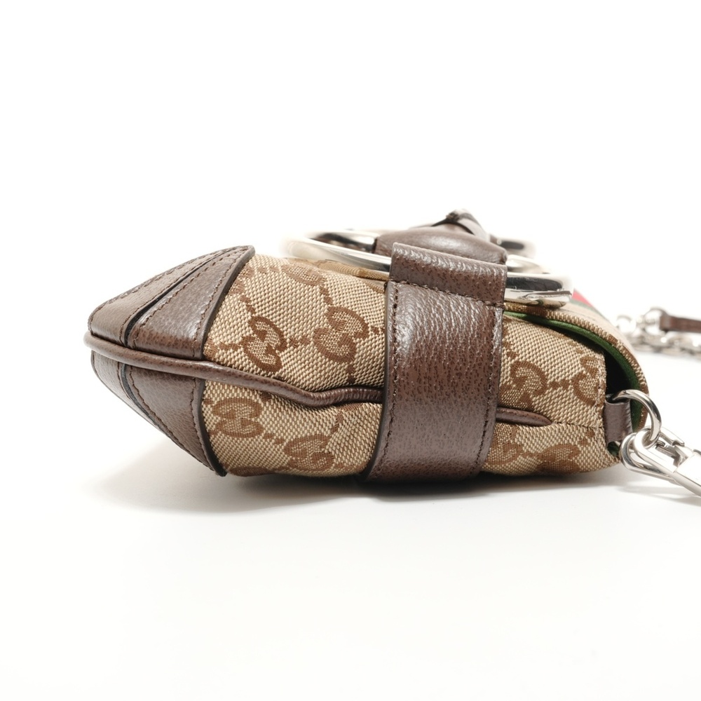 Gucci Brown GG Canvas Horsebit - Picture 4 of 9